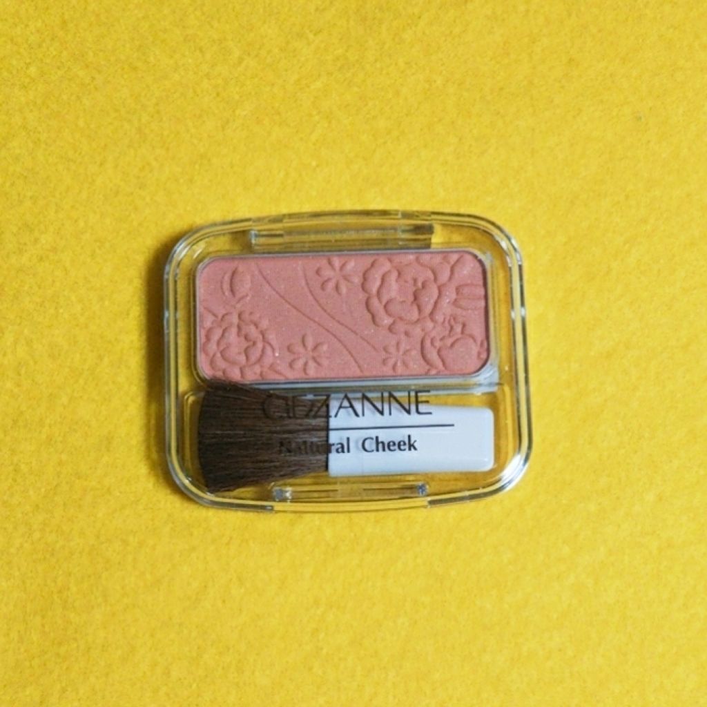 ナチュラル チークN/CEZANNE/パウダーチークを使ったクチコミ（1枚目）