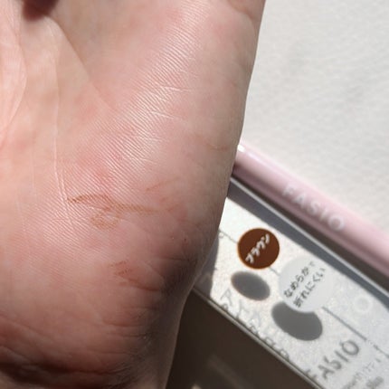 ウォータープルーフ アイブロウ(超極細芯)/FASIO/アイブロウペンシルを使ったクチコミ(4枚目)