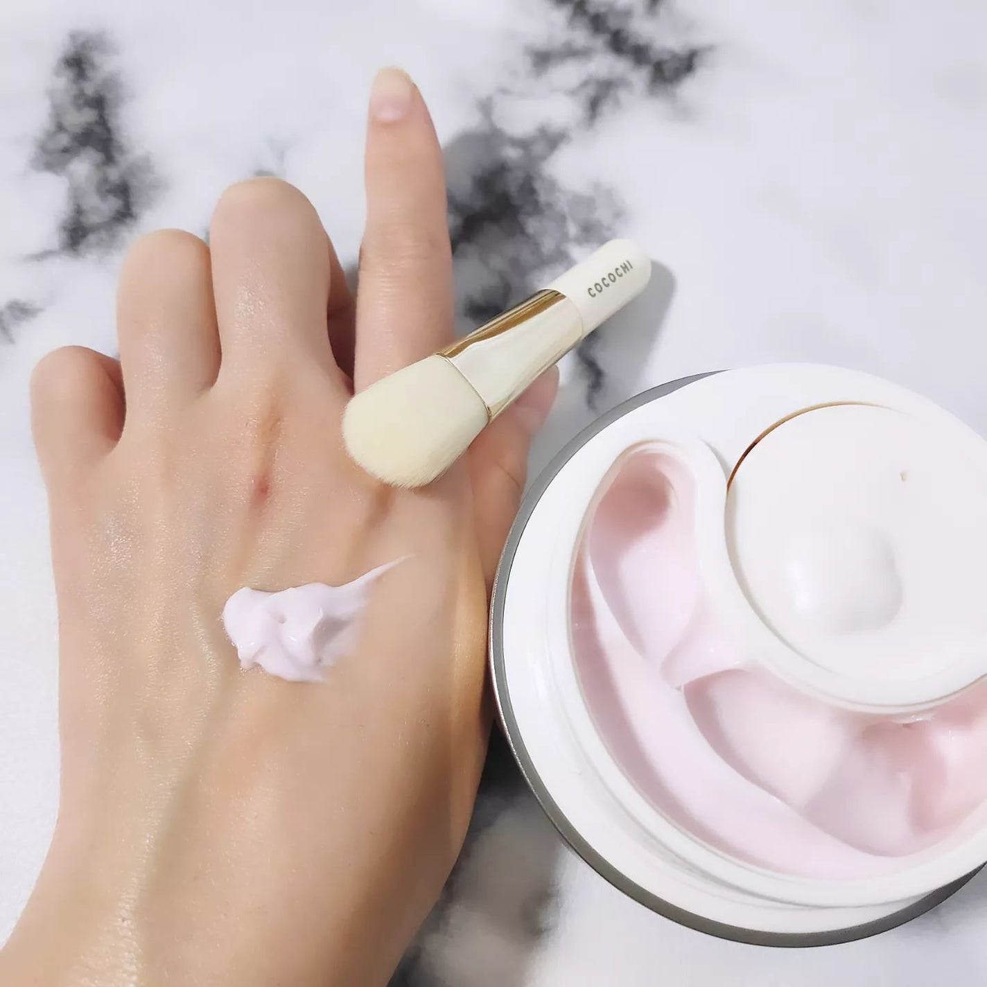 ココチ エージー グローイング エッセンス クリーム マスク/COCOCHI/フェイスクリームを使ったクチコミ(6枚目)