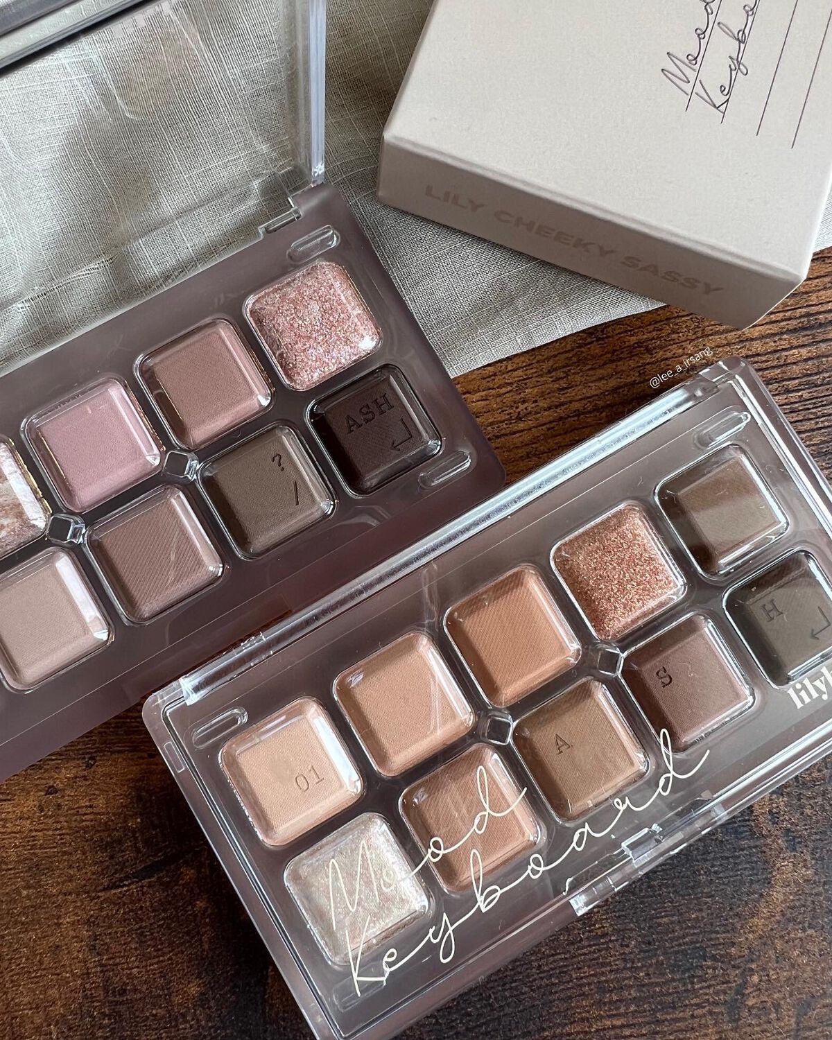 ムードキーボード/lilybyred/アイシャドウパレットを使ったクチコミ(6枚目)