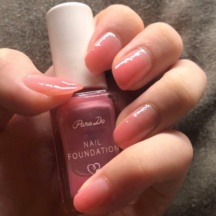 ネイルファンデーション/パラドゥ/マニキュアを使ったクチコミ(2枚目)