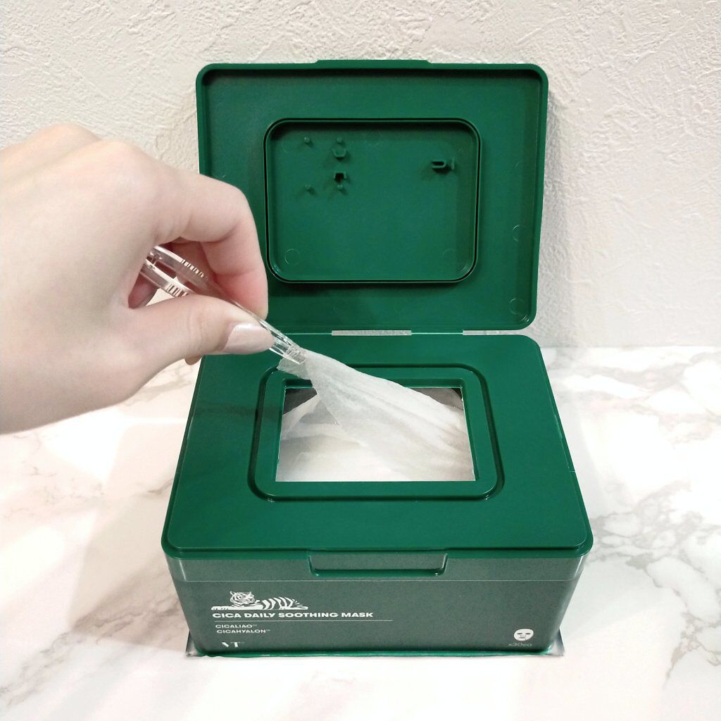 CICA デイリースージングマスク/VT/シートマスク・パックを使ったクチコミ（3枚目）