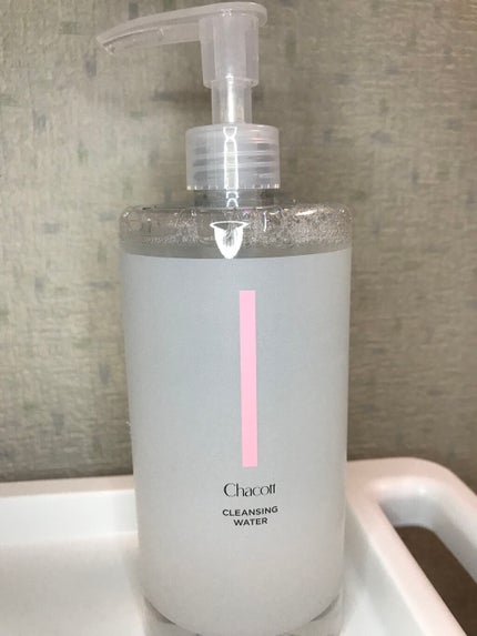 クレンジングウォーター/チャコット・コスメティクス/クレンジングウォーターを使ったクチコミ(1枚目)