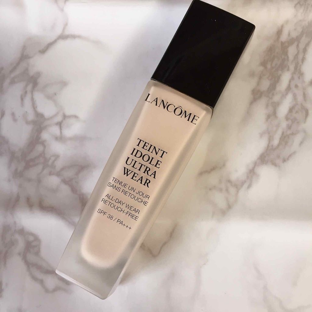 タンイドル ウルトラ ウェア リキッド/LANCOME/リキッドファンデーションを使ったクチコミ（1枚目）