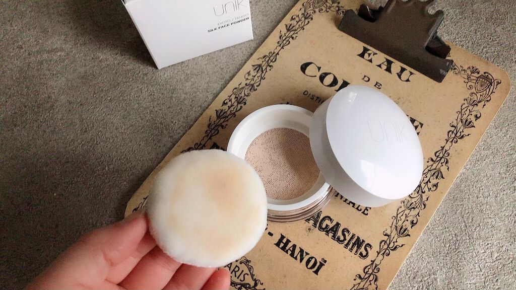 みちねえ フォロバ on LIPS 「・・シルク配合のフェイスパウダ「UNIKシルクフェイスパウダー..」(4枚目)