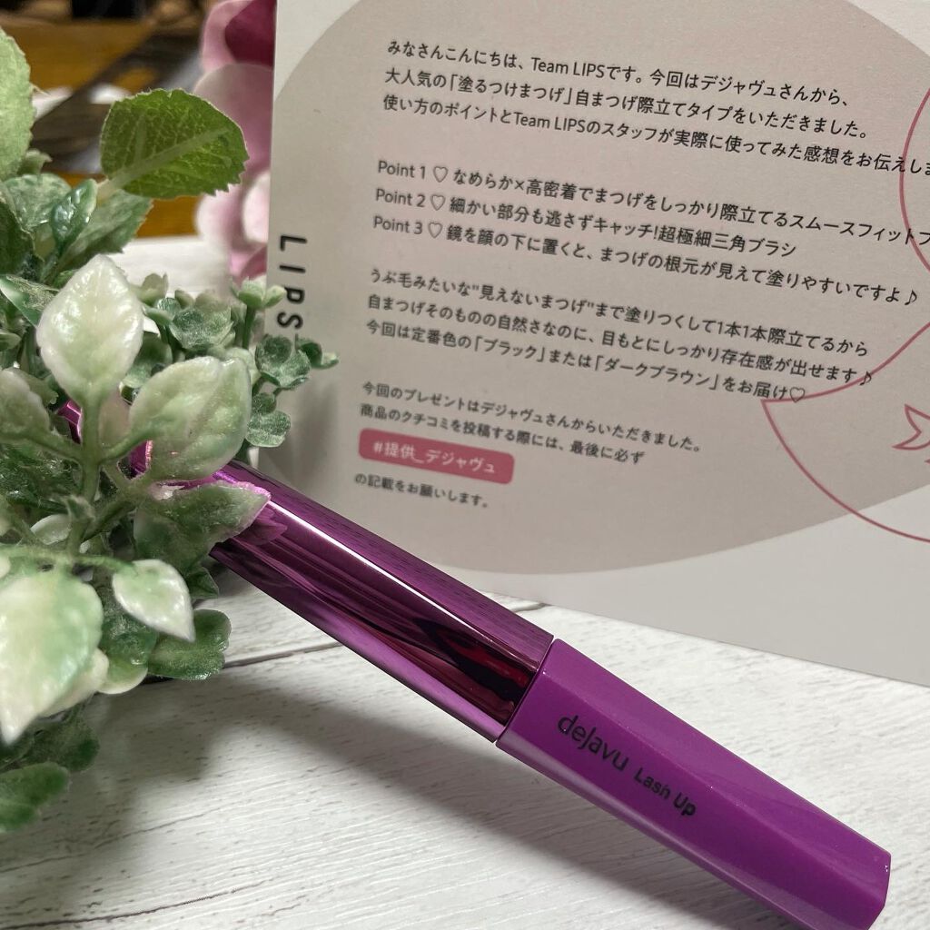 「塗るつけまつげ」自まつげ際立てタイプ/デジャヴュ/マスカラを使ったクチコミ(4枚目)