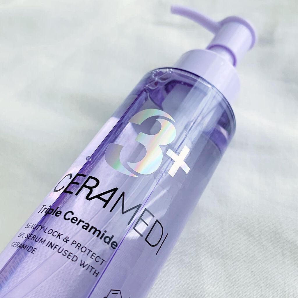 セラメディ ビューティーロック＆プロテクトオイルセラム /セラメディ/アウトバストリートメントを使ったクチコミ（3枚目）