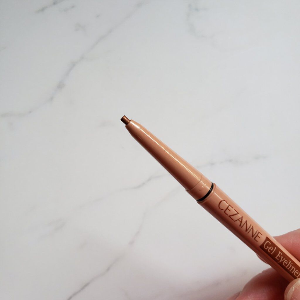 ジェルアイライナー/CEZANNE/ジェルアイライナーを使ったクチコミ（2枚目）