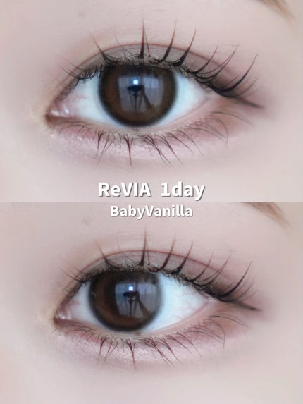 ReVIA 1day/ReVIA/ワンデー(1DAY)カラコンを使ったクチコミ(2枚目)