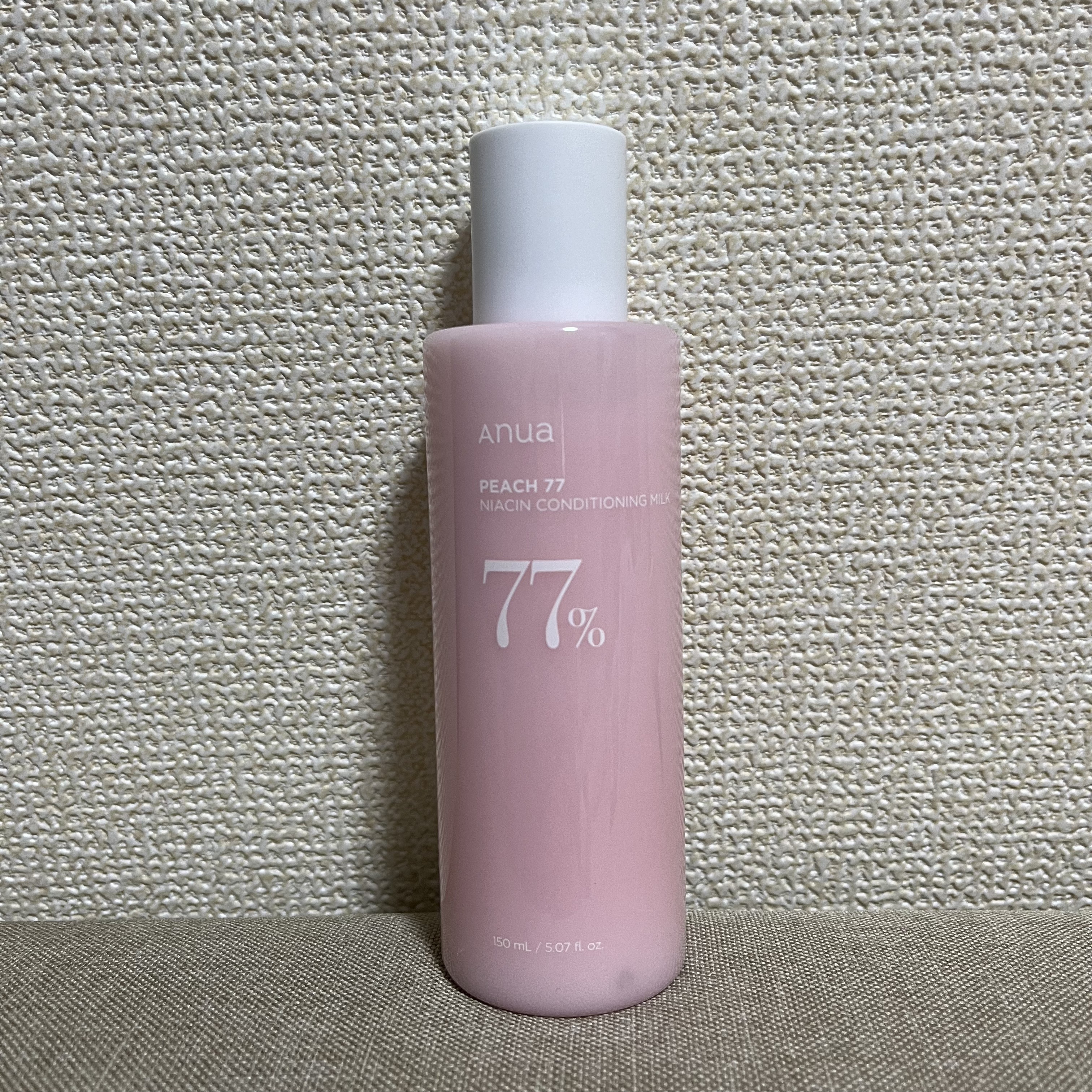 桃77%ナイアシンコンディショニングミルク/Anua/乳液を使ったクチコミ（1枚目）