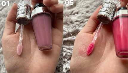 ジルスチュアート クリスタルブルーム リップブーケ セラム/JILL STUART/リッププランパーを使ったクチコミ(2枚目)