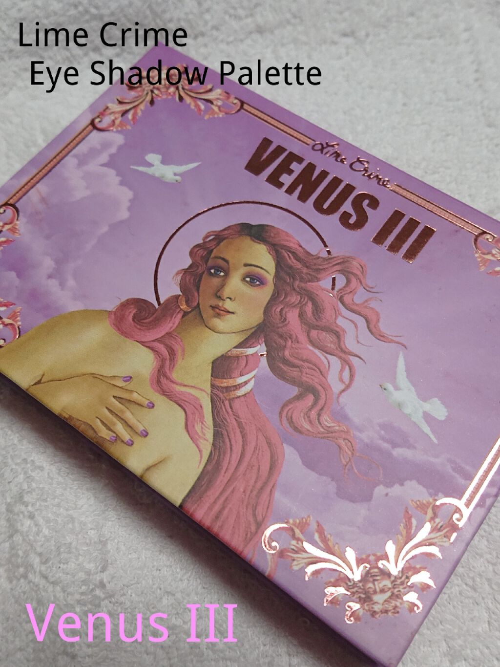 Venus III/Lime Crime(海外)/アイシャドウパレットを使ったクチコミ（1枚目）