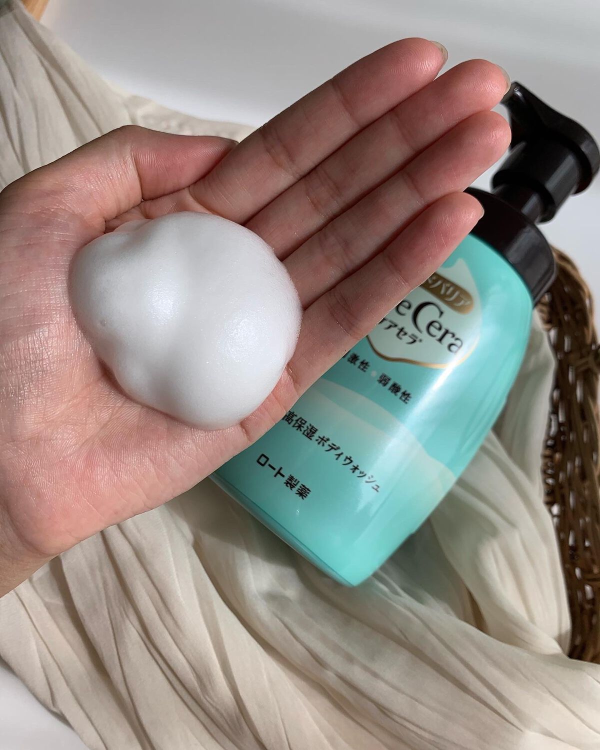 ケアセラ APフェイス&ボディ乳液/ケアセラ/ボディミルクを使ったクチコミ(3枚目)