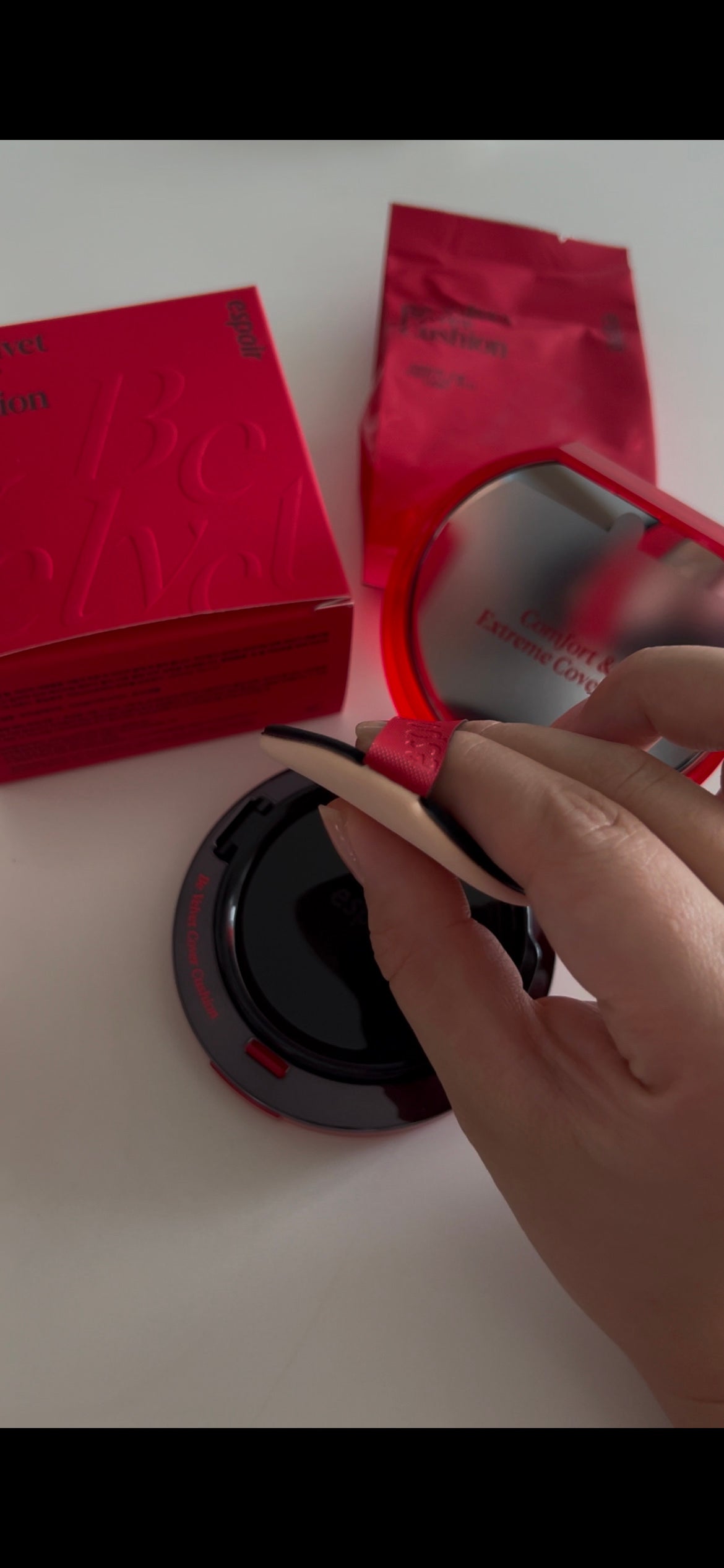 ビーベルベットカバークッション/espoir/クッションファンデーションを使ったクチコミ(6枚目)