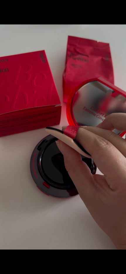 ビーベルベットカバークッション/espoir/クッションファンデーションを使ったクチコミ(6枚目)