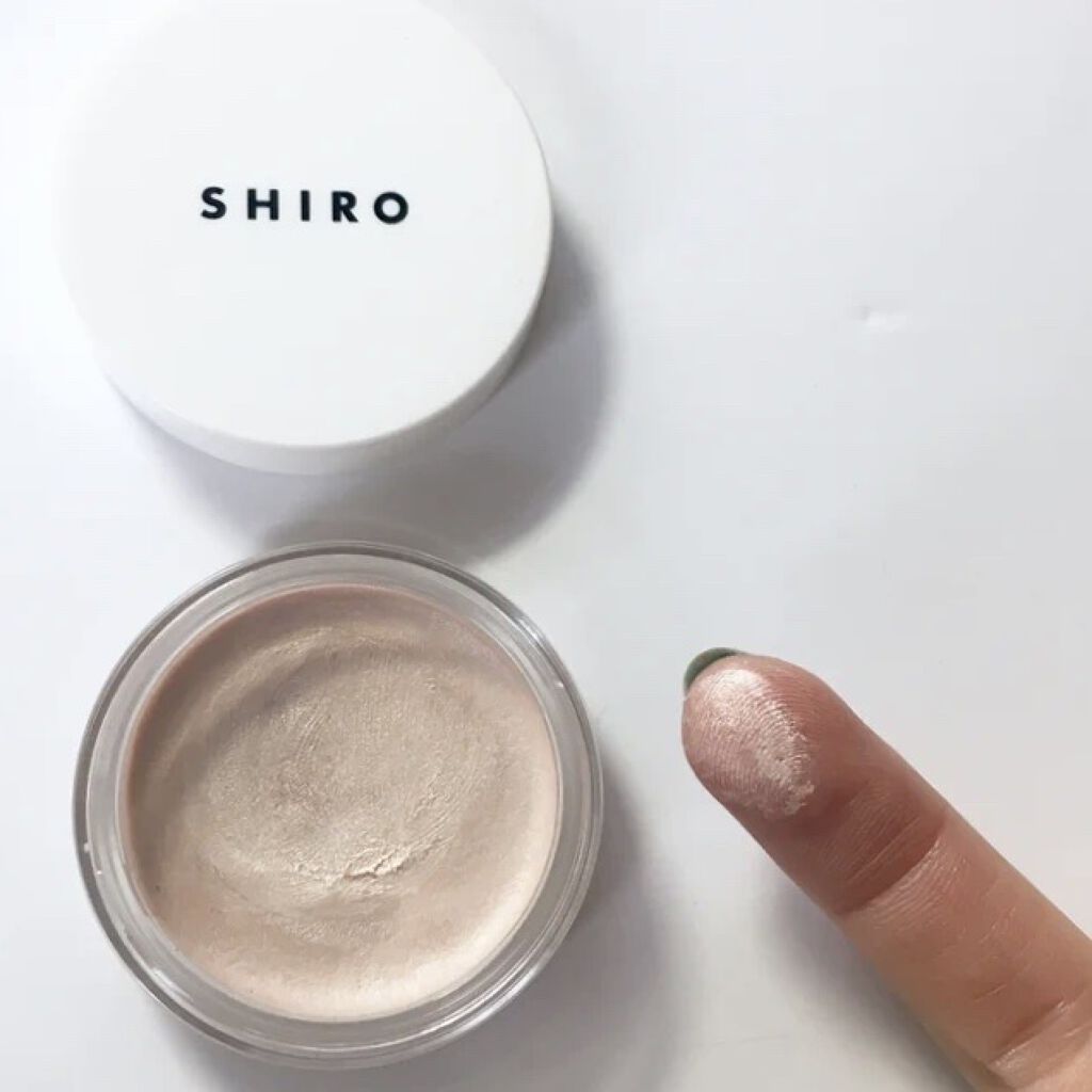 シルクハイライター 7H01/SHIRO/クリームハイライトを使ったクチコミ（2枚目）