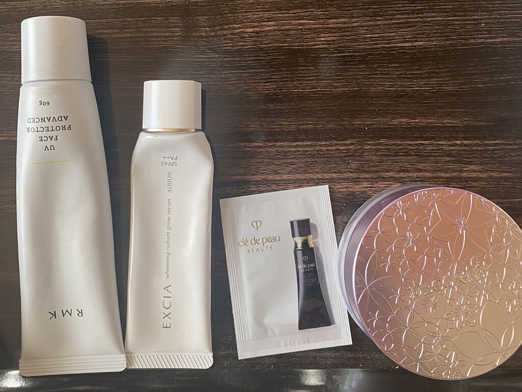 エクシア AL ホワイトニング ラディアントグロウセラム/ALBION/化粧下地を使ったクチコミ（1枚目）