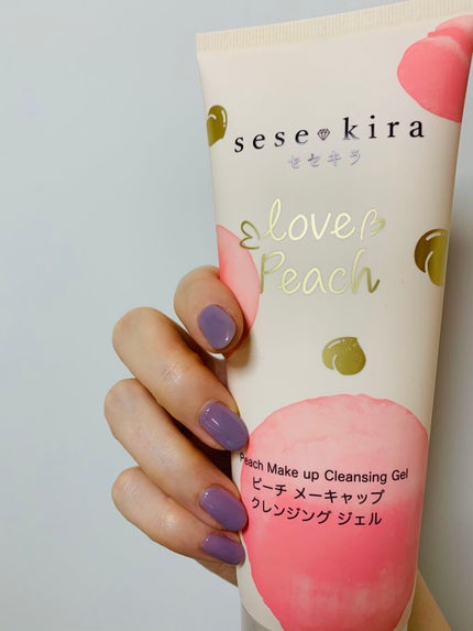 ピーチメーキャップクレンジングジェル/sesekira/クレンジングジェルを使ったクチコミ(1枚目)