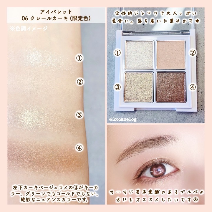 アイパレット/sopo/アイシャドウパレットを使ったクチコミ（2枚目）