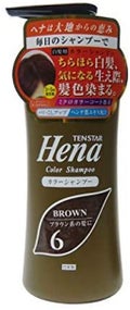 カラーシャンプー 6・ダークブラウン系の髪に