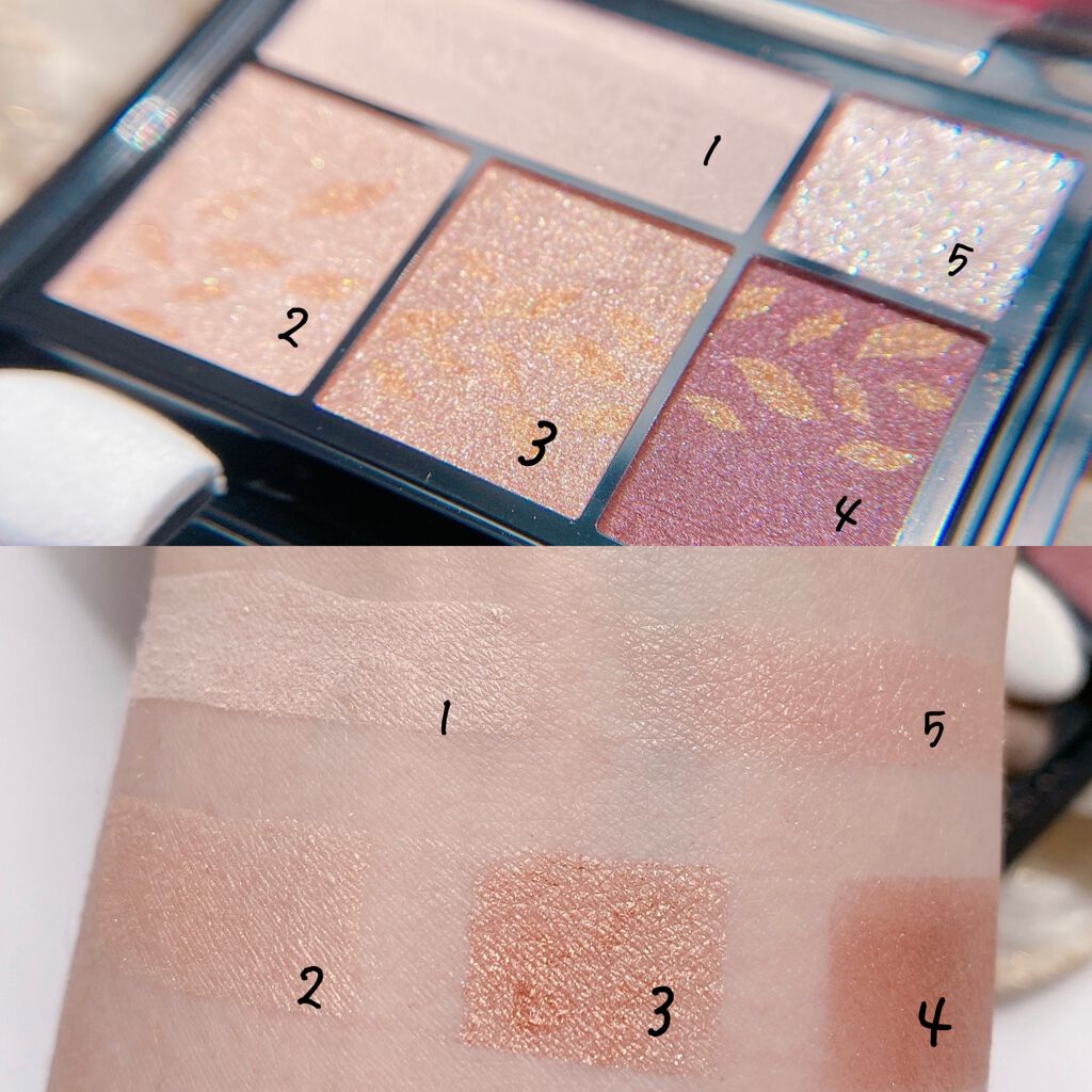 ドラマティックスタイリングアイズ RD606 ラズベリーモカ/マキアージュ/アイシャドウパレットを使ったクチコミ（2枚目）