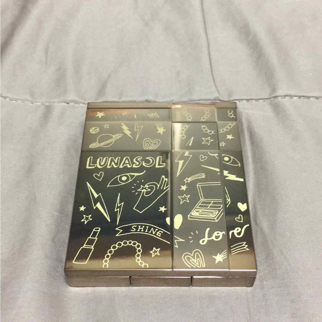 スキンモデリングアイズ/LUNASOL/アイシャドウパレットを使ったクチコミ（1枚目）