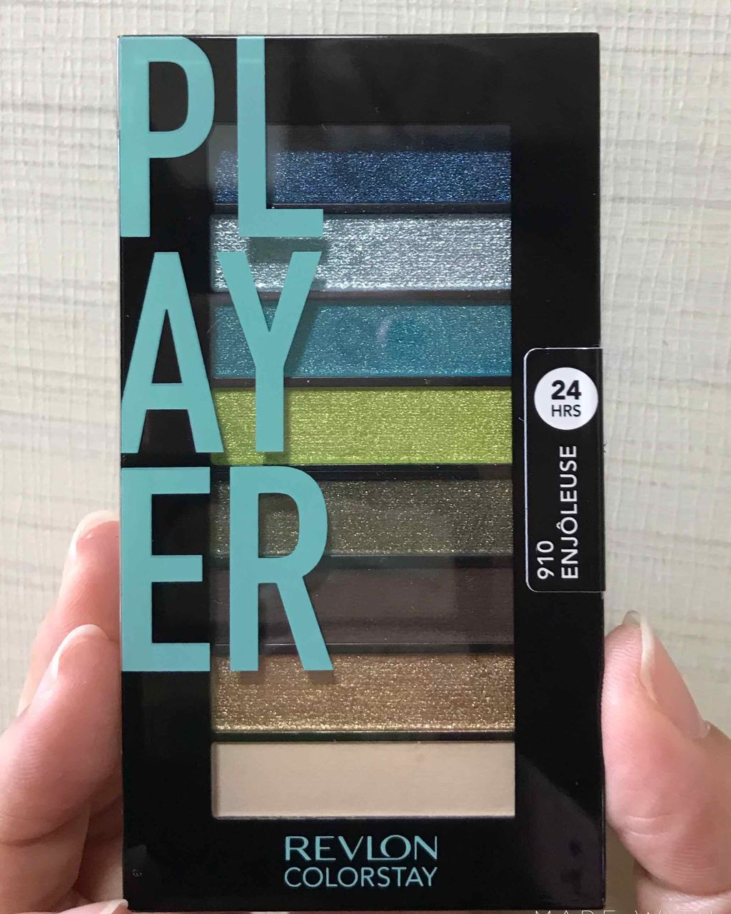 カラーステイ ルックス ブック パレット 910 プレイヤー/REVLON/アイシャドウパレットを使ったクチコミ（1枚目）