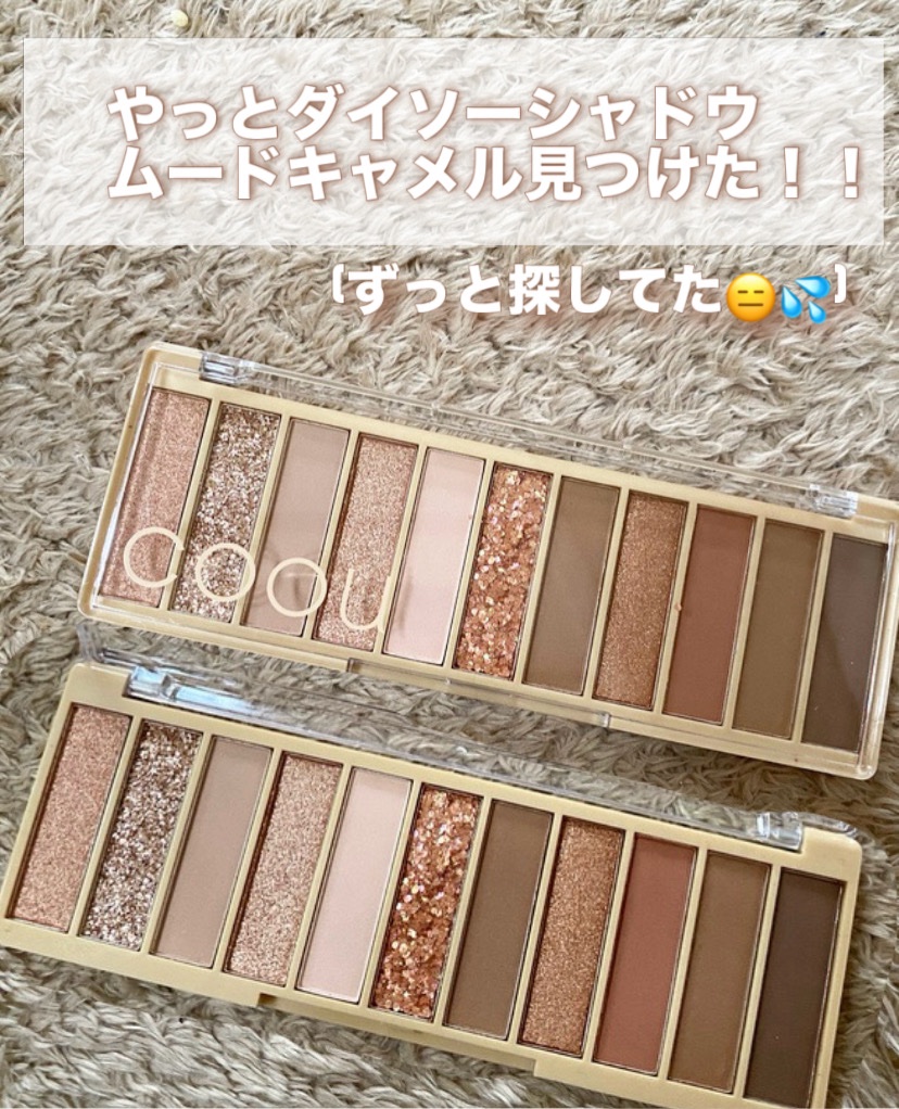 アイシャドウパレット/coou/アイシャドウパレットを使ったクチコミ（1枚目）