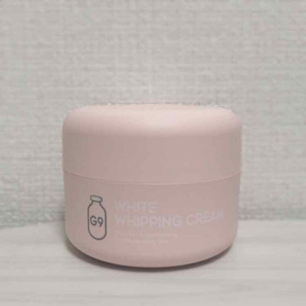 WHITE WHIPPING CREAM(ウユクリーム)/G9SKIN/化粧下地を使ったクチコミ(1枚目)