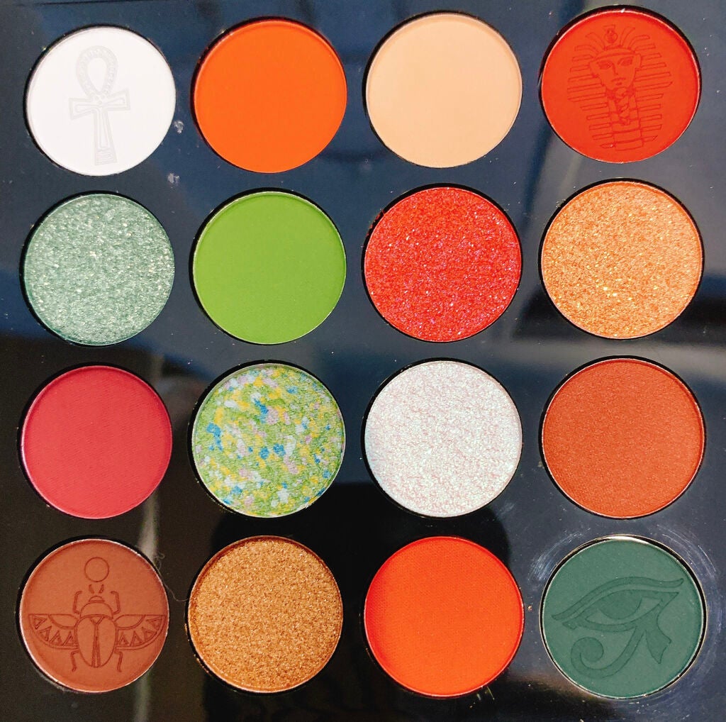 大英博物館 エジプトシリーズ アイシャドウパレット/ZEESEA/アイシャドウパレットを使ったクチコミ(2枚目)