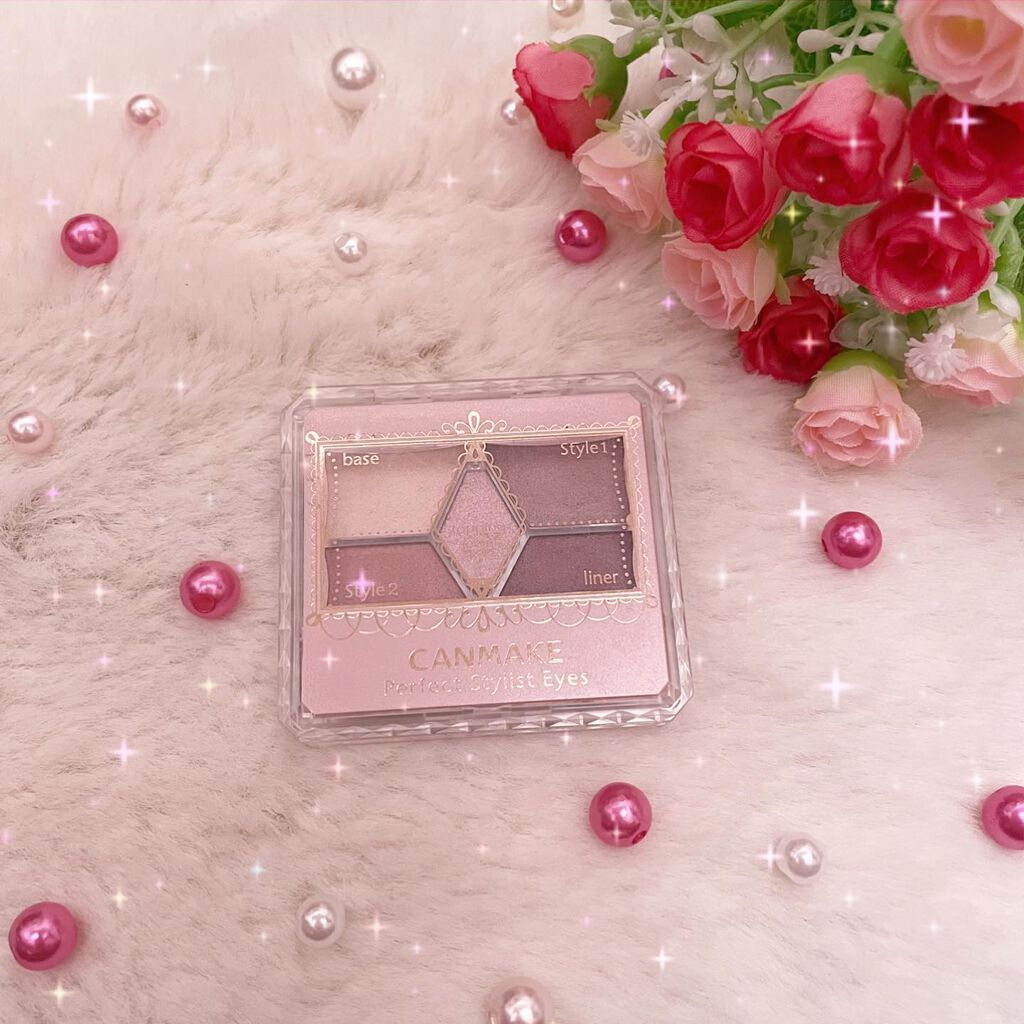 【旧品】パーフェクトスタイリストアイズ/キャンメイク/アイシャドウパレットを使ったクチコミ（1枚目）