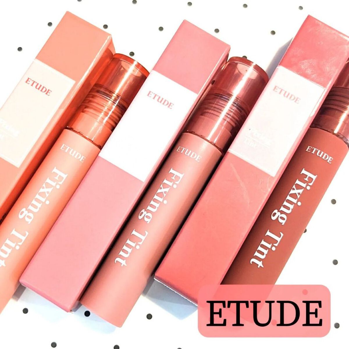 フィクシングティント/ETUDE/リップティントを使ったクチコミ（1枚目）