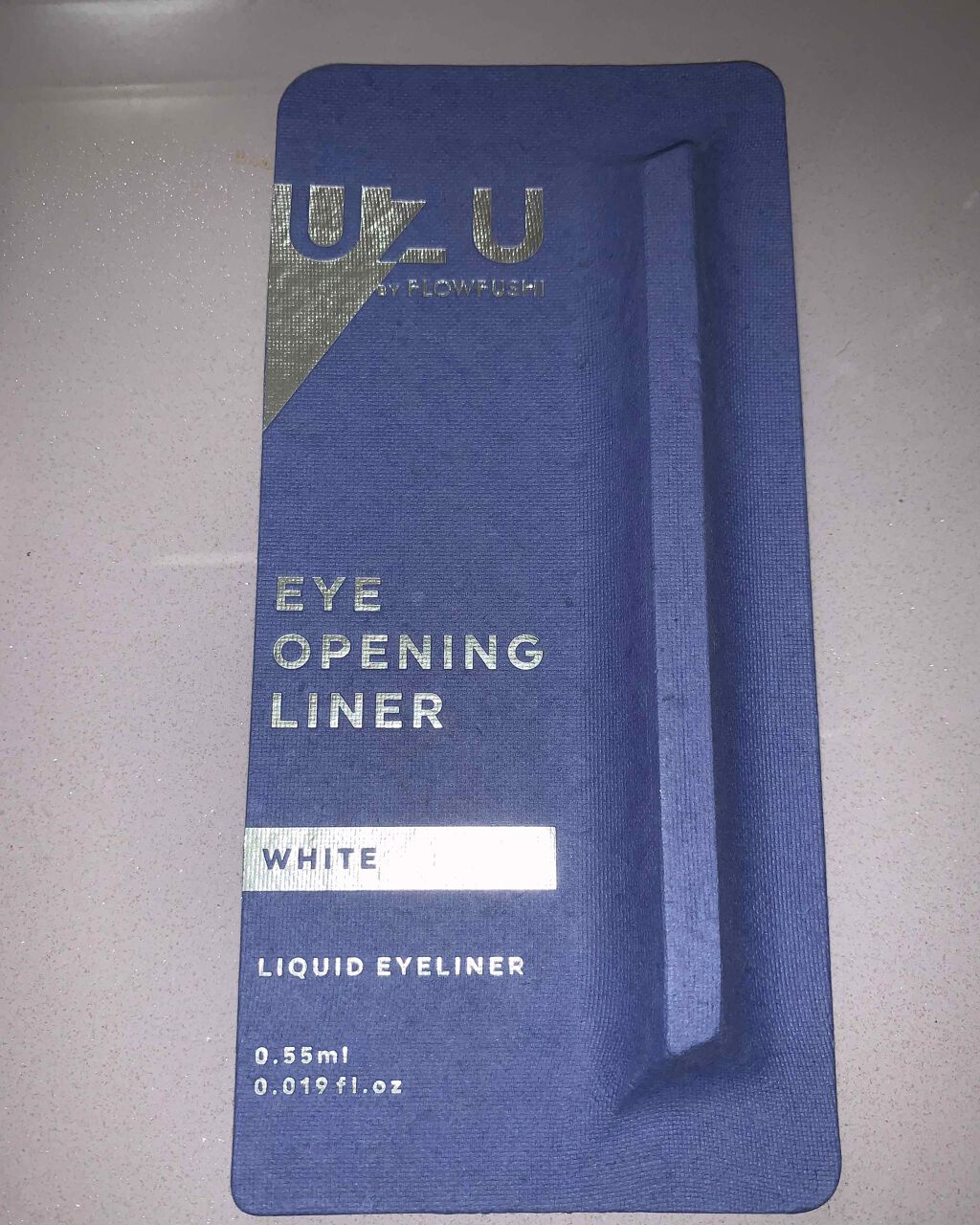 EYE OPENING LINER/UZU BY FLOWFUSHI/リキッドアイライナーを使ったクチコミ(1枚目)