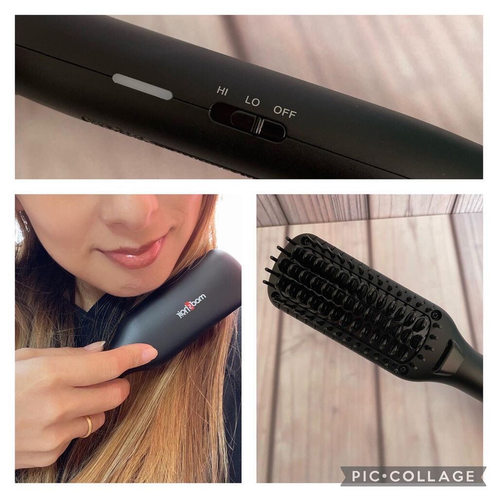 スタイリッシュ コンパクトイオンヒートブラシ MHB-3040-K/mod's hair/ヒートブラシを使ったクチコミ（3枚目）