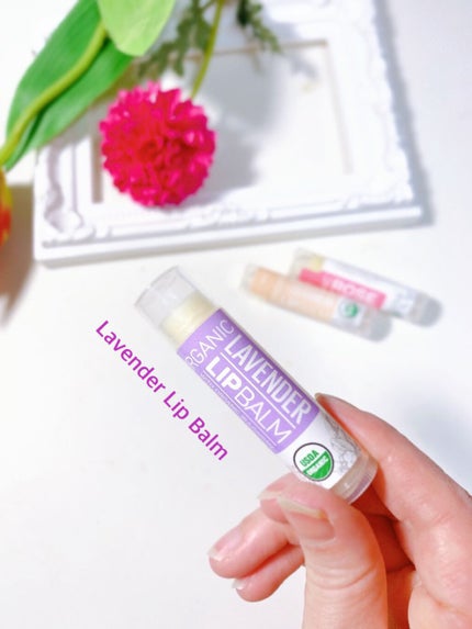 ラベンダーリップバーム/アルテヤオーガニック/リップバームを使ったクチコミ(5枚目)