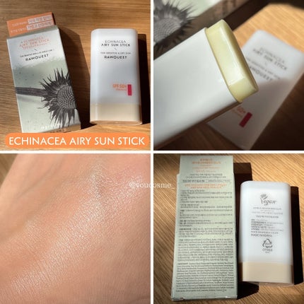 エネキシア エアリーサンスティック/RAWQUEST/日焼け止めスティックを使ったクチコミ(3枚目)