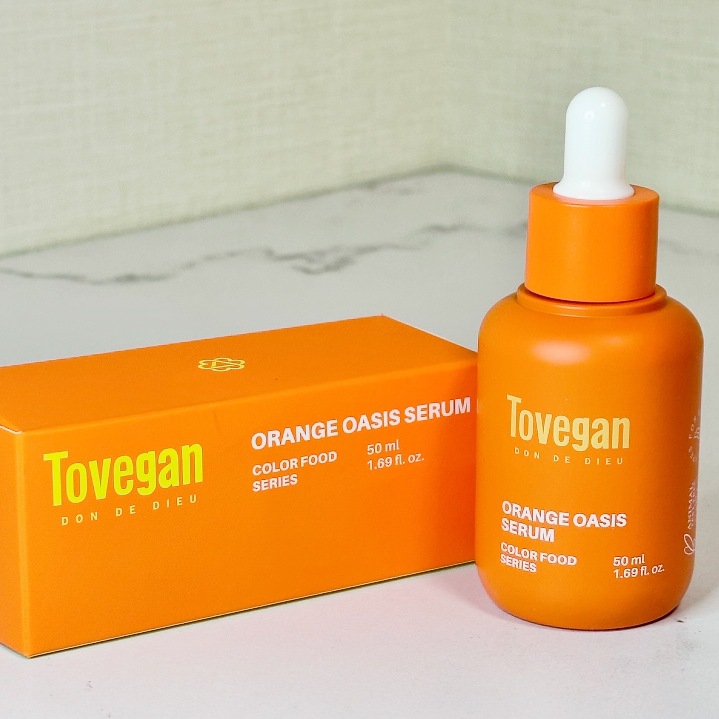 カラーフードシリーズオレンジオアシスセラム/Tovegan/美容液を使ったクチコミ（1枚目）