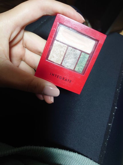 アクセントカラーアイズ CC/インテグレート/アイシャドウパレットを使ったクチコミ(1枚目)