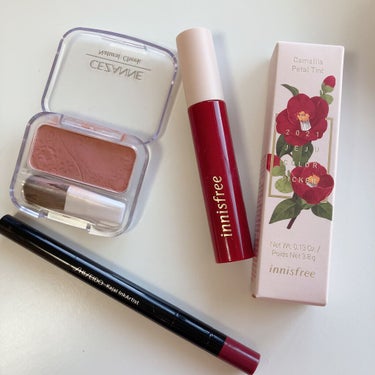 カジャルインクアーティスト 04 Azuki Red/SHISEIDO/ジェル・クリームアイシャドウを使ったクチコミ（1枚目）