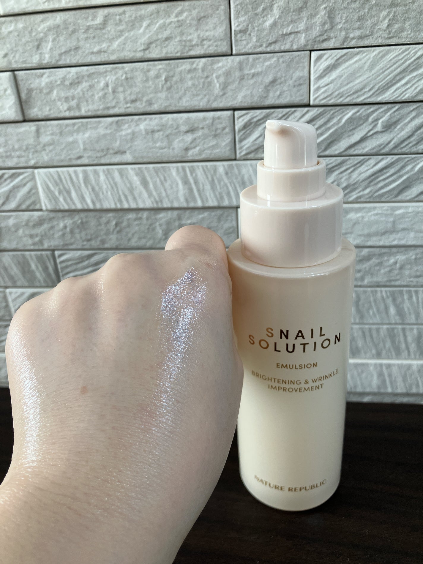 スネイル ソリューション エマルジョン/ネイチャーリパブリック/その他スキンケアを使ったクチコミ(4枚目)