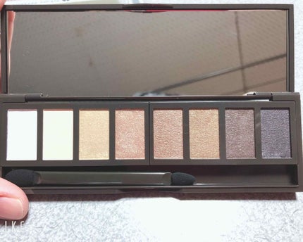 グラマラスヌード アイパレット (クリスマスコフレ 2017)/Visée/メイクアップキットを使ったクチコミ(2枚目)