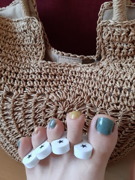 カラフルネイルズ ブラックトップコート/キャンメイク/ネイルトップコートを使ったクチコミ(1枚目)