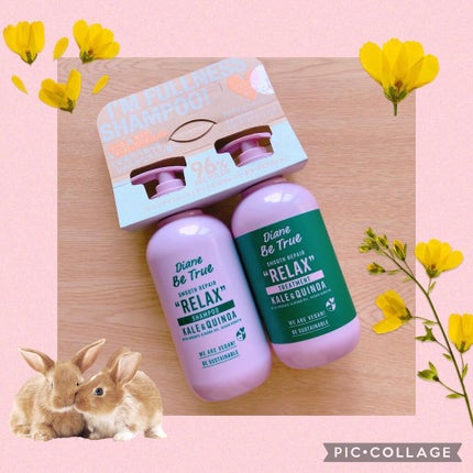 Diane Be True(ダイアンビートゥルー)/RELAX / スムース /シャンプー&トリートメント/ダイアンビートゥルー/市販シャンプーを使ったクチコミ(1枚目)