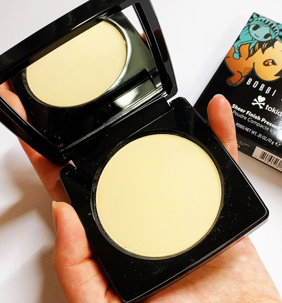 シアーフィニッシュ プレストパウダー/BOBBI BROWN/プレストパウダーを使ったクチコミ(4枚目)