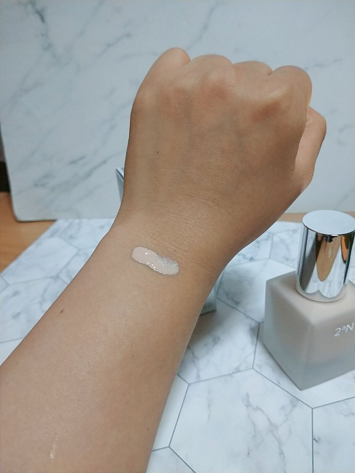 ロングウェアリングファンデーション/2aN/リキッドファンデーションを使ったクチコミ（2枚目）