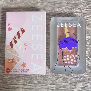 ZEESEA ZEESEA デザートコレクション 単色チークのクチコミ「【パケ買い】ほっぺもタピっちゃう🧋ZEESEA杏仁ミルクティー🤎チーク🤎

*********.....」（1枚目）