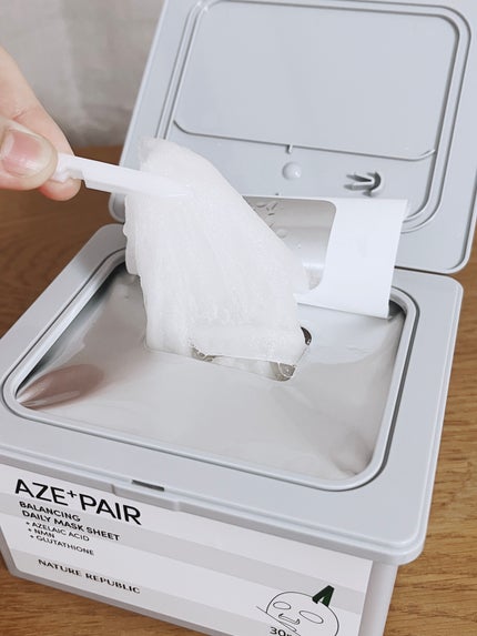 アゼペア デイリーシートマスク/ネイチャーリパブリック/シートマスク・パックを使ったクチコミ(5枚目)