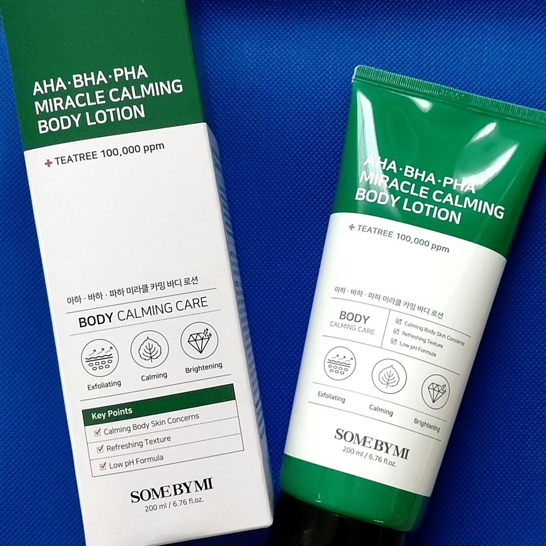 AHA.BHA.PHAミラクルカーミングボディローション /SOME BY MI/ボディローションを使ったクチコミ（1枚目）