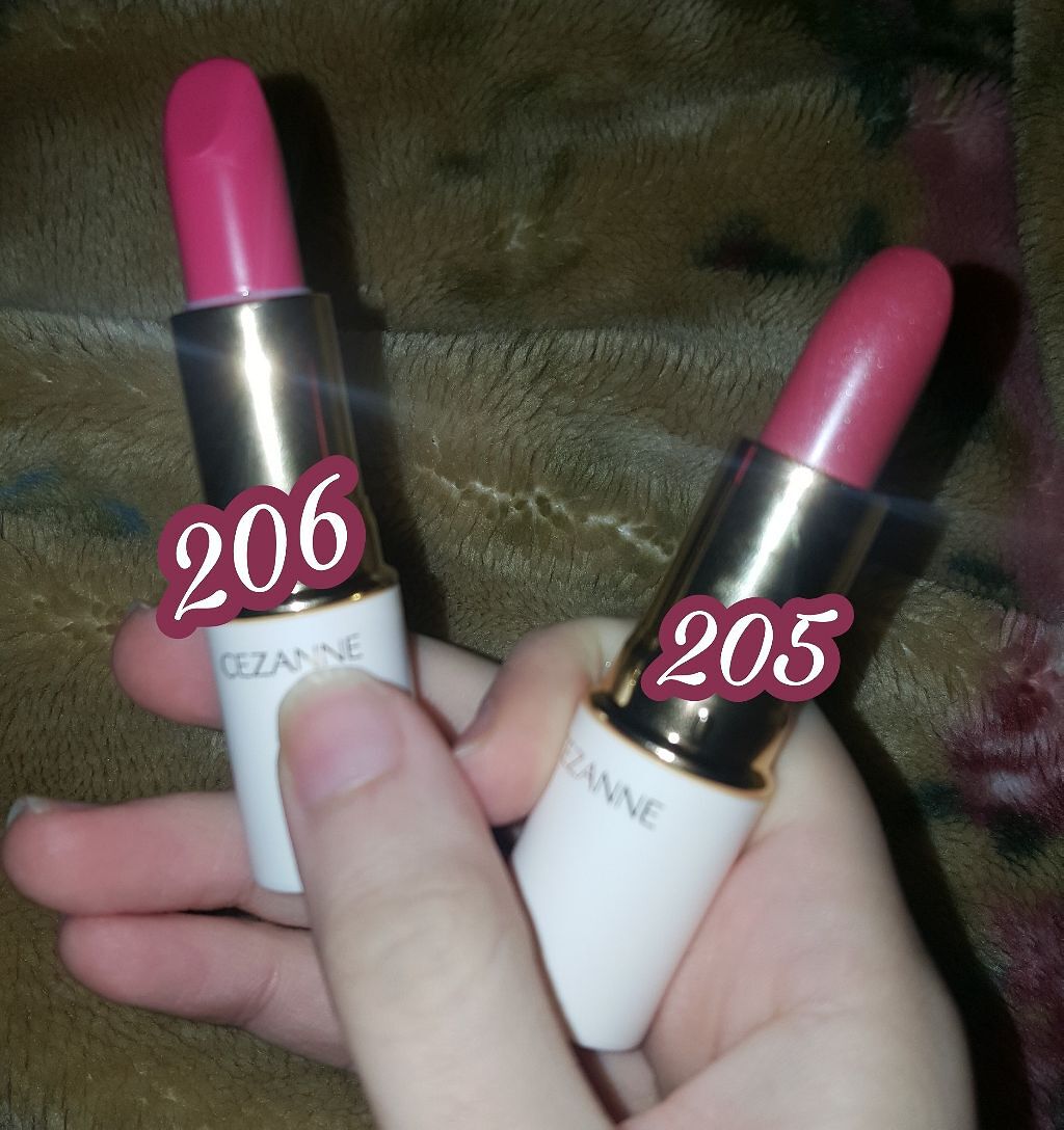 ラスティング リップカラーN/CEZANNE/口紅を使ったクチコミ（1枚目）