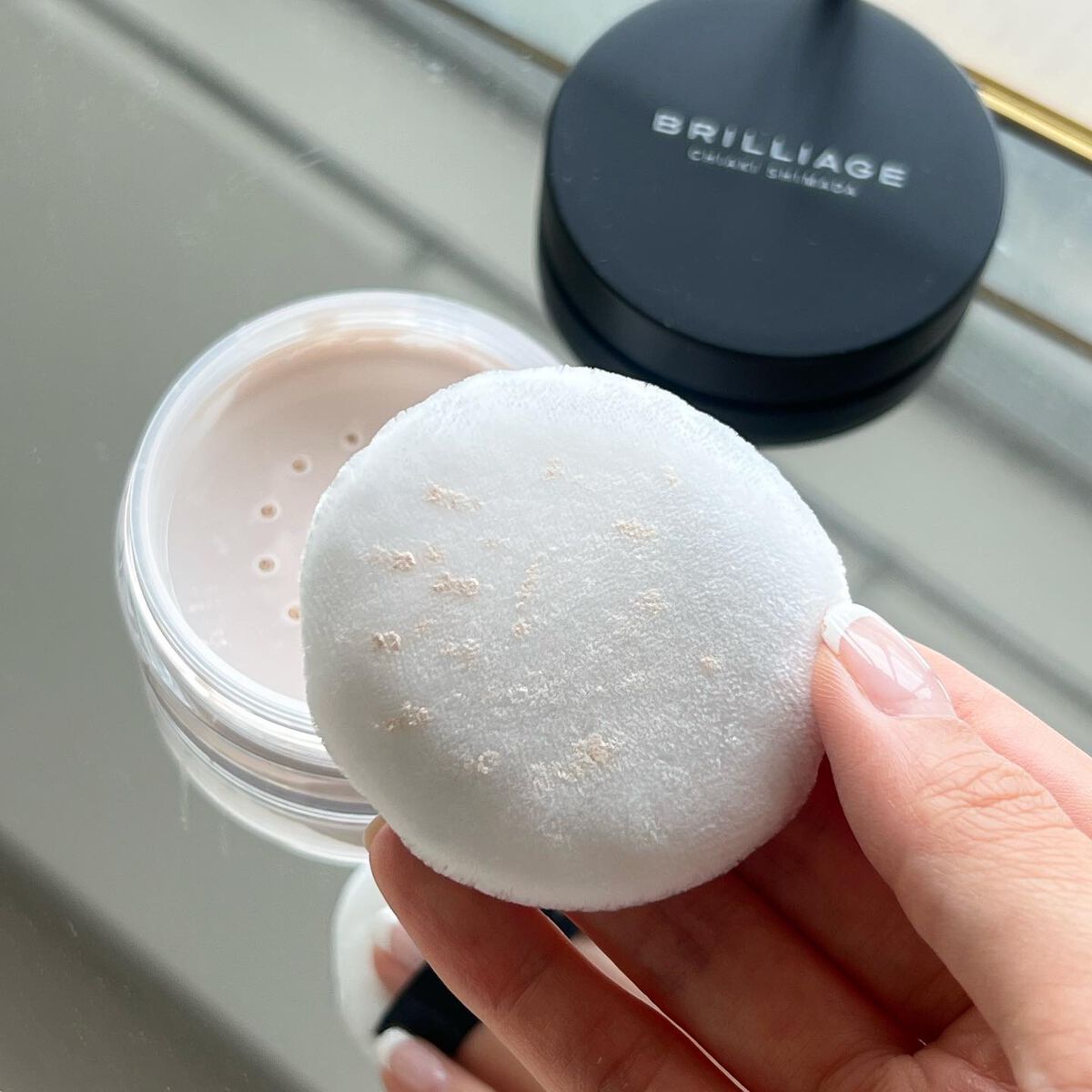 エクセレント ルミナス グロウパウダー /ブリリアージュ/ルースパウダーを使ったクチコミ(3枚目)